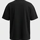 Polera Hombre Boxy Fit Boca Death Negro - Miniatura 2