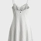 Vestido Mujer Fantasía Bordado Crudo - Miniatura 2
