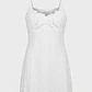 Vestido Mujer Fantasía Bordado Crudo - Miniatura 1