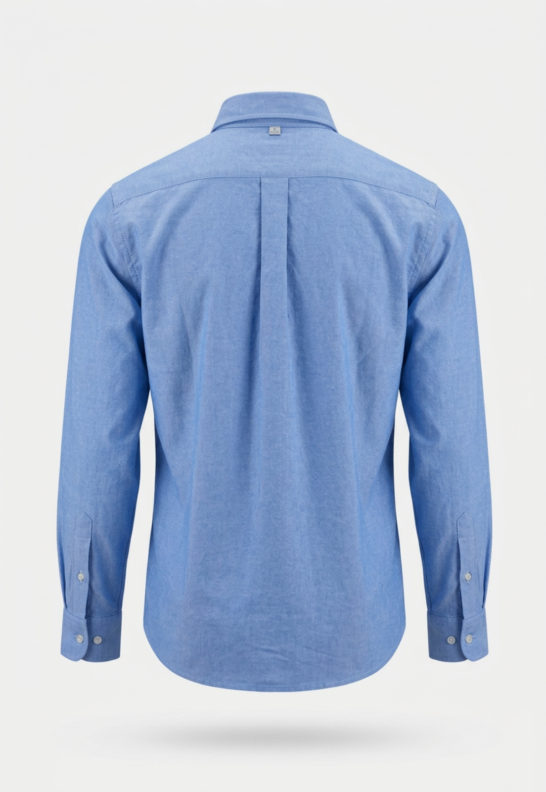 Camisa Hombre Oxford Azul 2