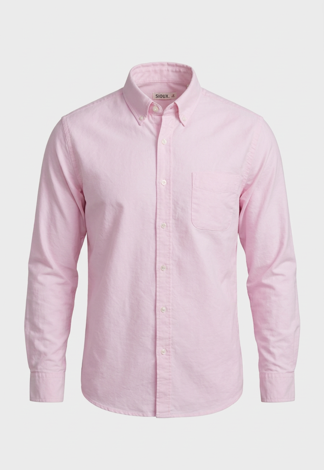 Camisa Hombre Oxford Rosado 1