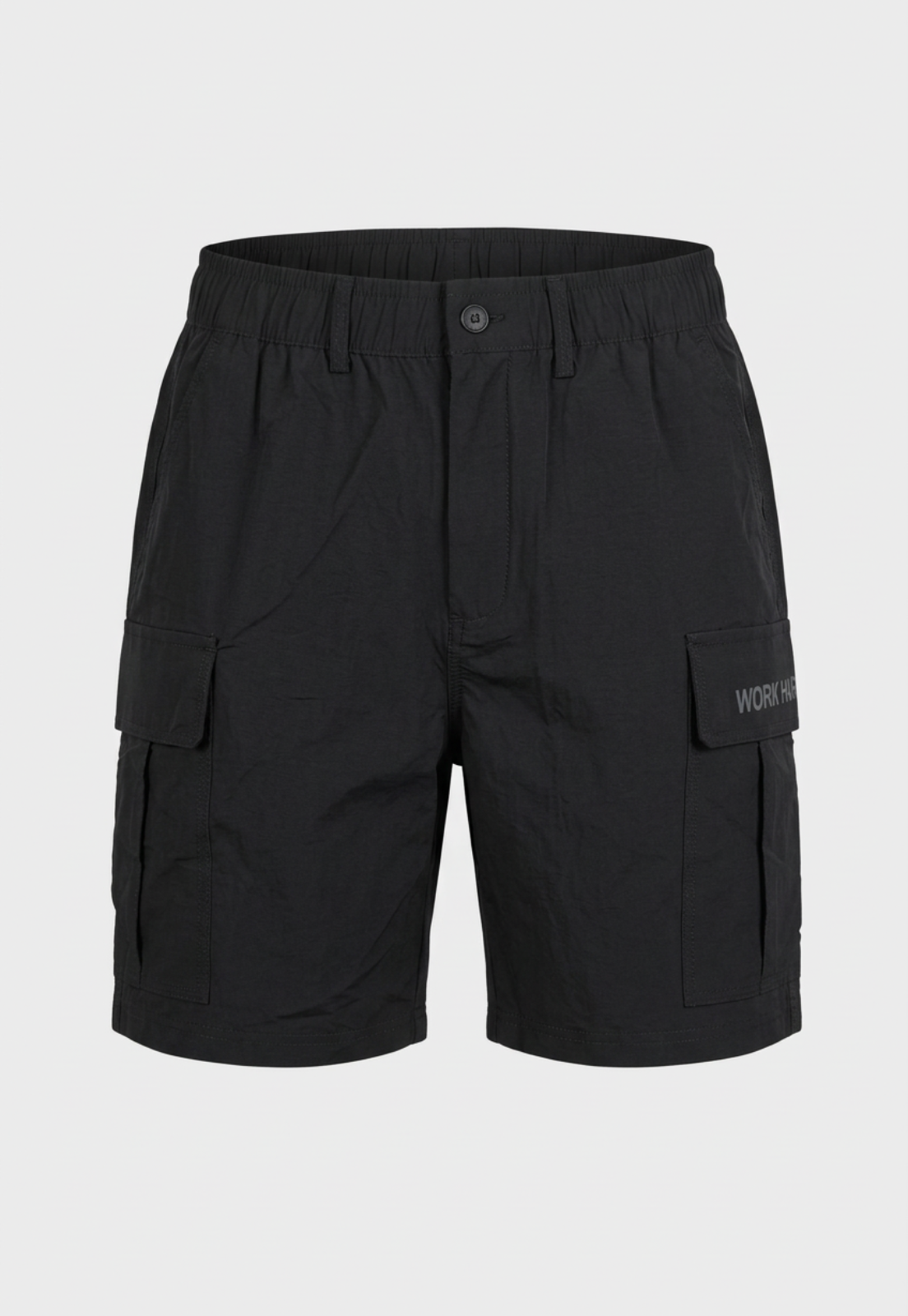 Bermuda Hombre Cargo Outdoor Negro Training 1
