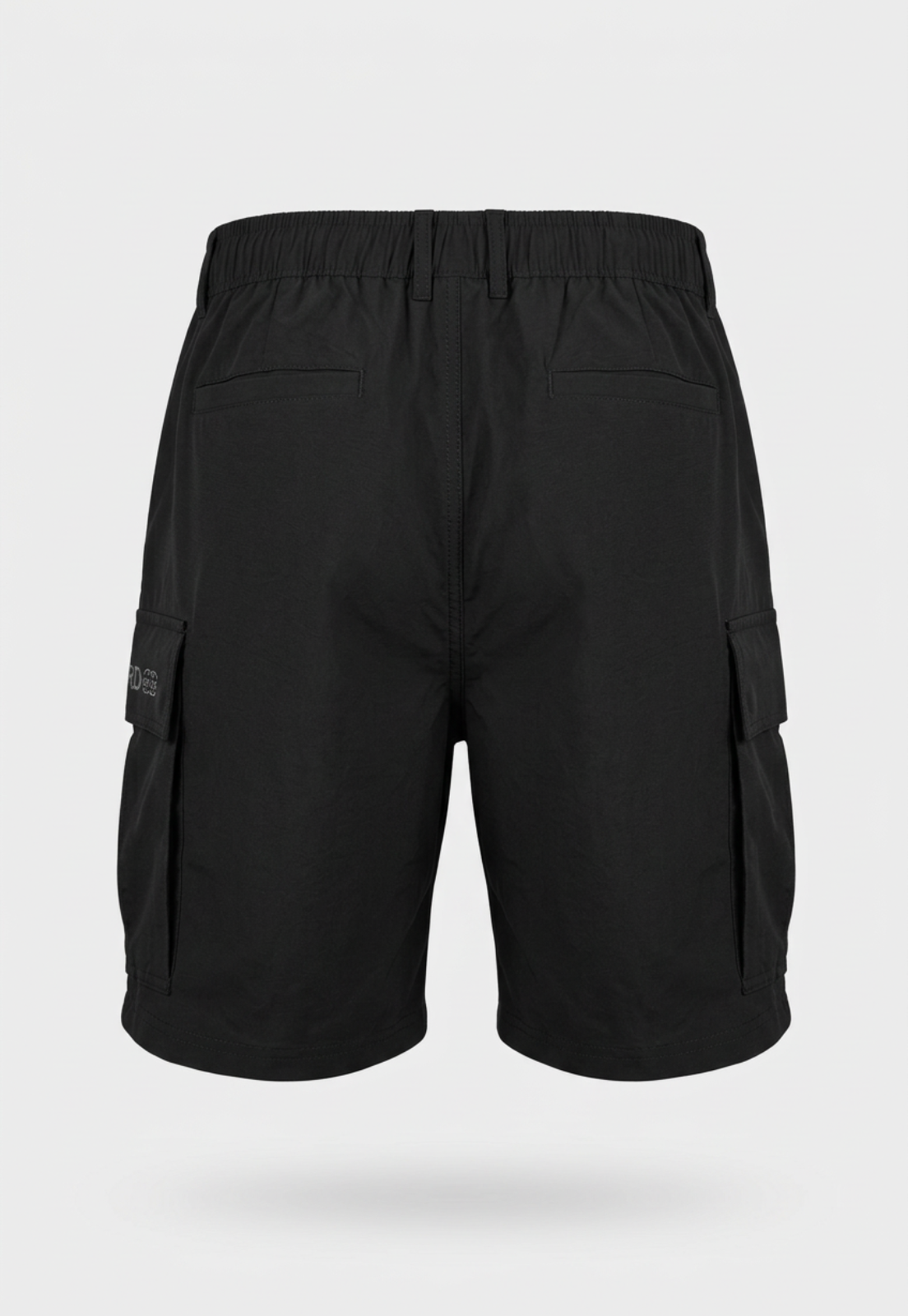 Bermuda Hombre Cargo Outdoor Negro Training 2
