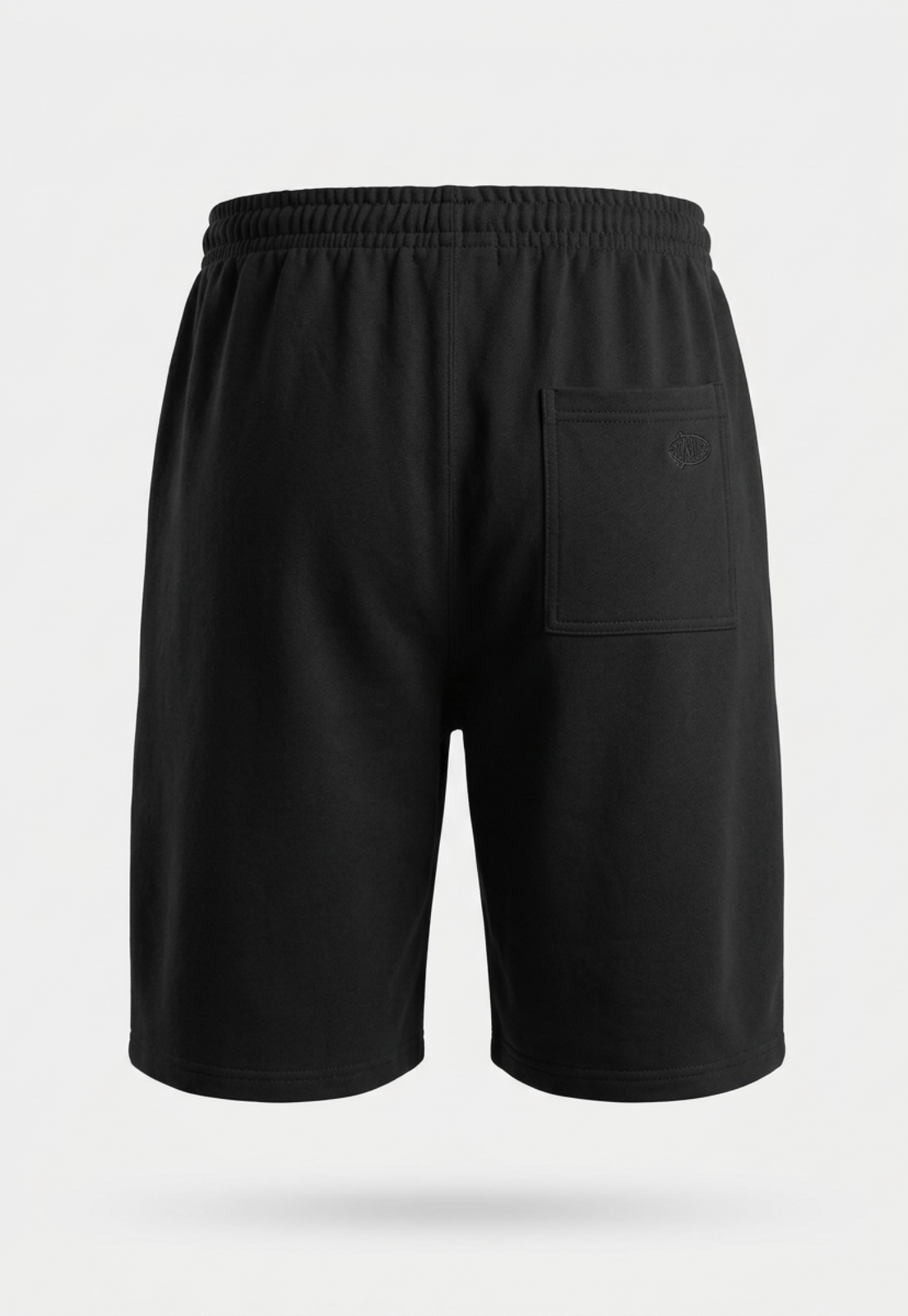 Bermuda Hombre Wide Leg Franela Negro 2