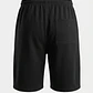 Bermuda Hombre Wide Leg Franela Negro - Miniatura 2