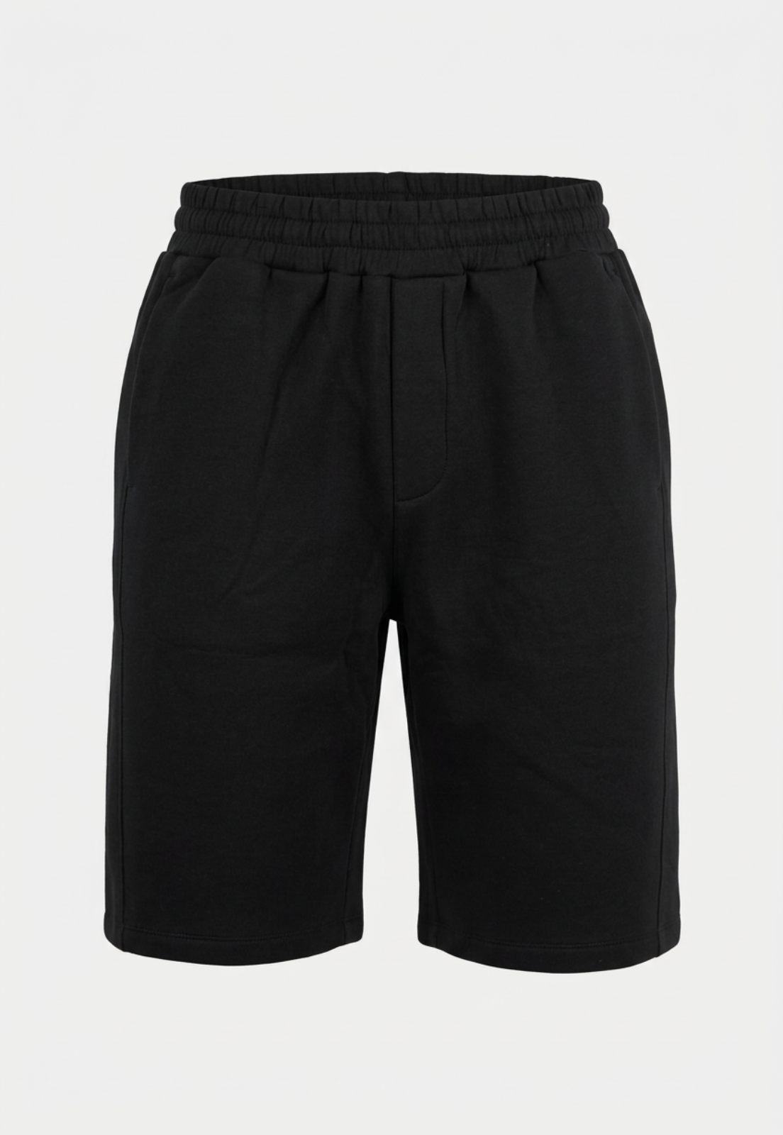 Bermuda Hombre Tela Especial Negro 1