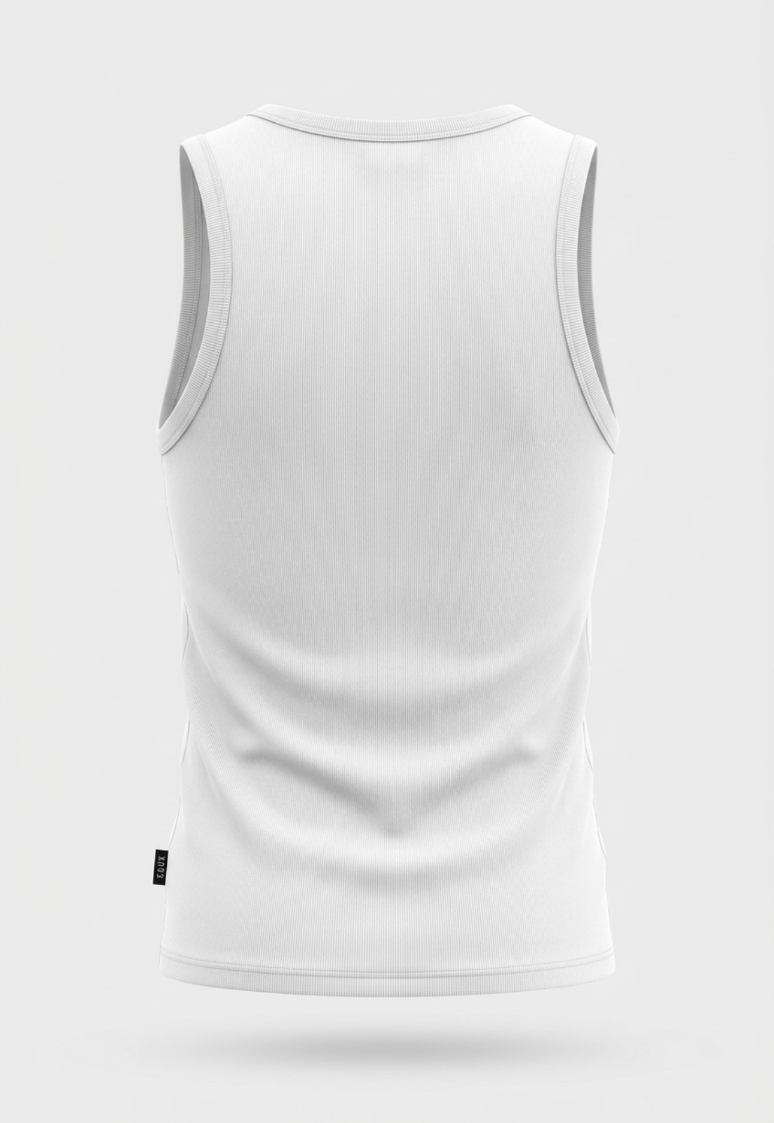 Sudadera Hombre Rib Blanco 2