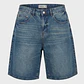 Bermuda Hombre Baggy Oxidado Celeste - Miniatura 1
