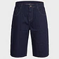 Bermuda Hombre Jort Raw Bolsillos Azul - Miniatura 1