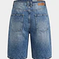 Bermuda Hombre Baggy Cordón Celeste - Miniatura 2