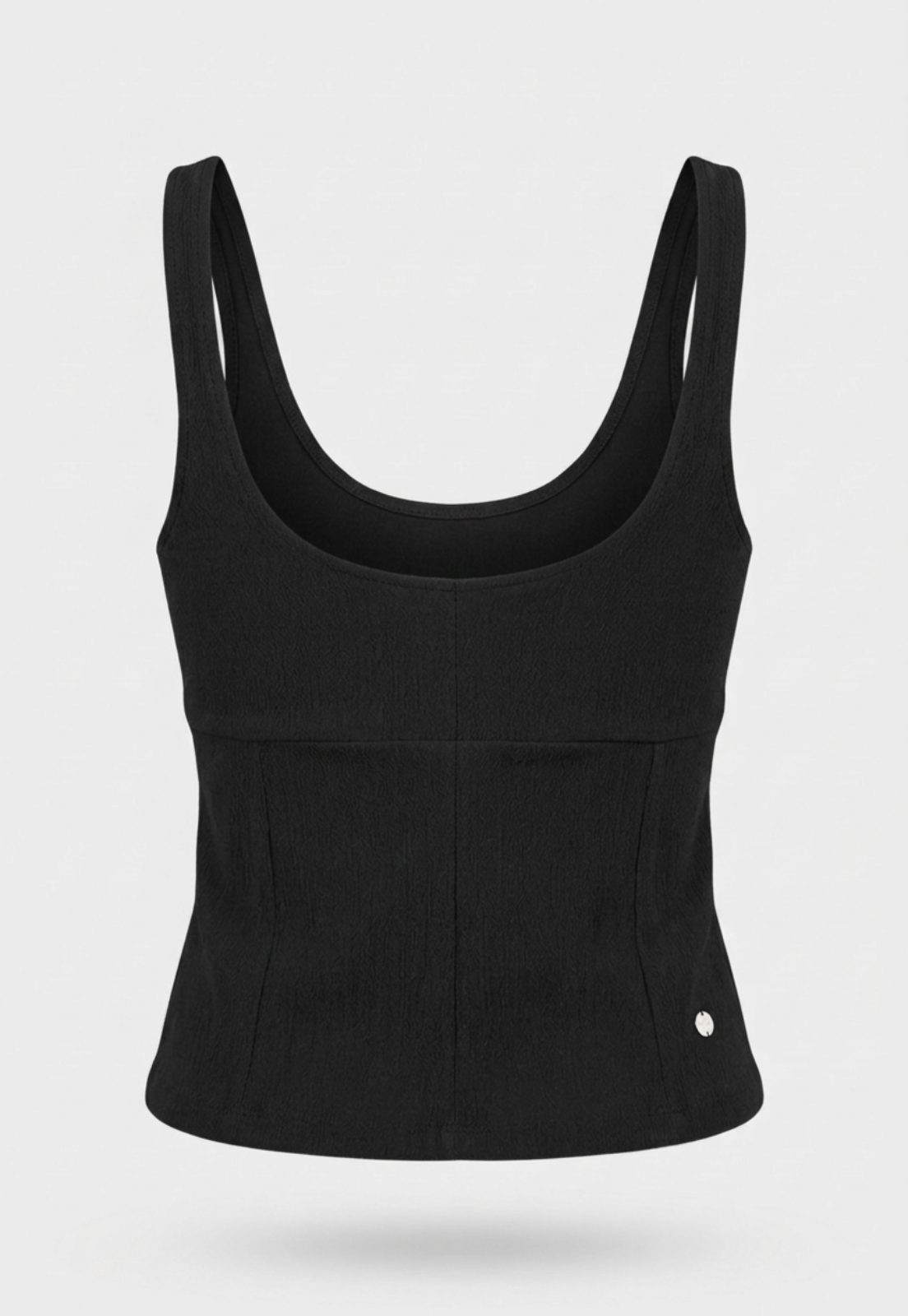 Peto Mujer Tipo Corset Broches Negro 2