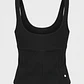 Peto Mujer Tipo Corset Broches Negro - Miniatura 2