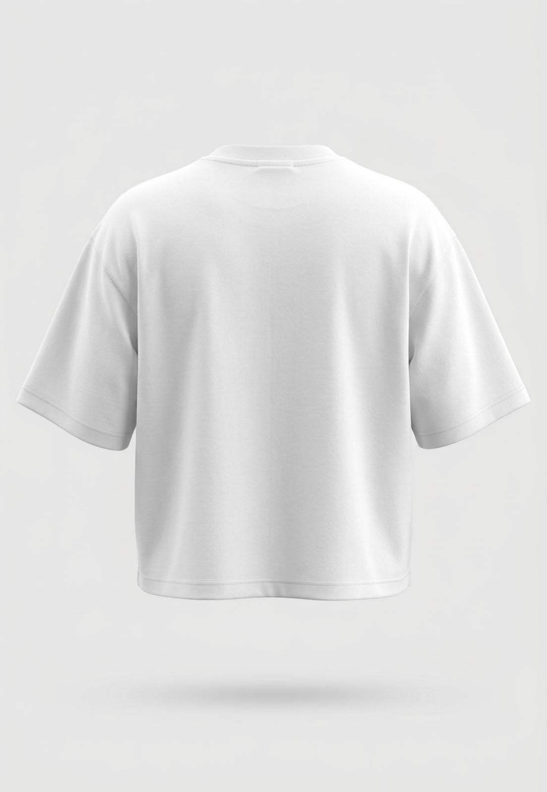 Polera Mujer Boxy Fit Tachas Blanco 2