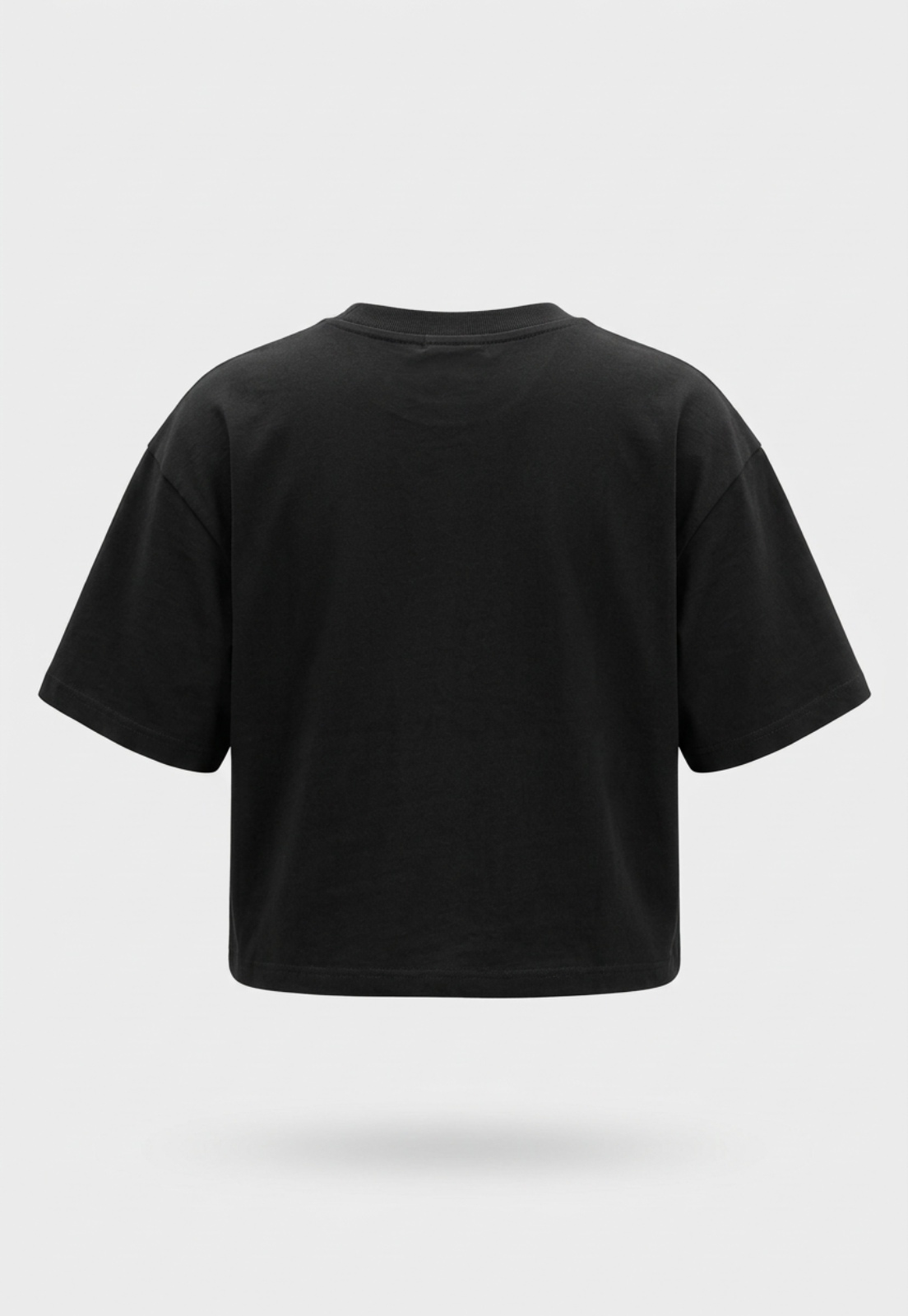 Polera Mujer Boxy Fit Tachas Negro 2