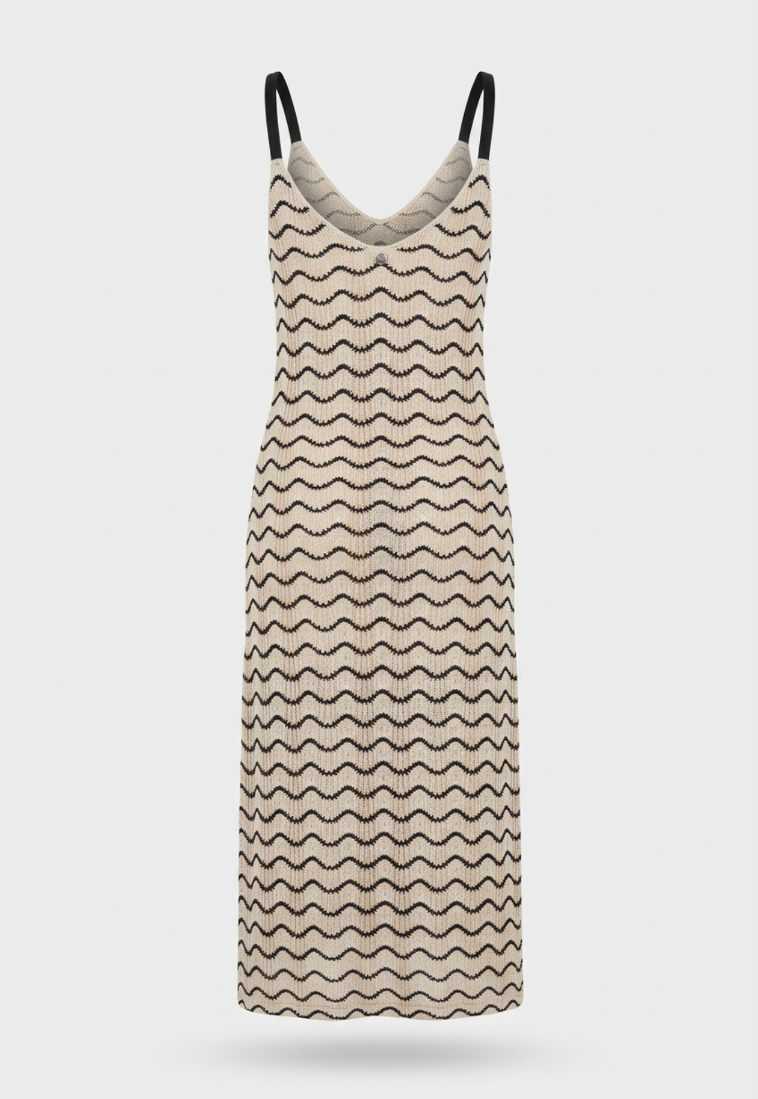 Vestido Mujer Tejido Crudo 2