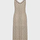 Vestido Mujer Tejido Crudo - Miniatura 2