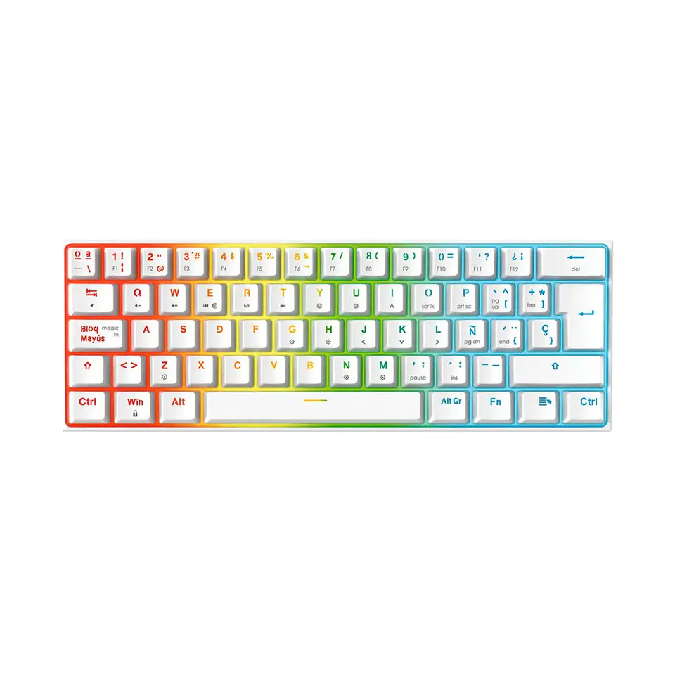 Teclado Mecánico al 60% Fantech MAXFIT61 MK857 Space Edition 1