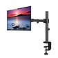 Soporte Monitor Brazo articulado, anclaje escritorio, 13