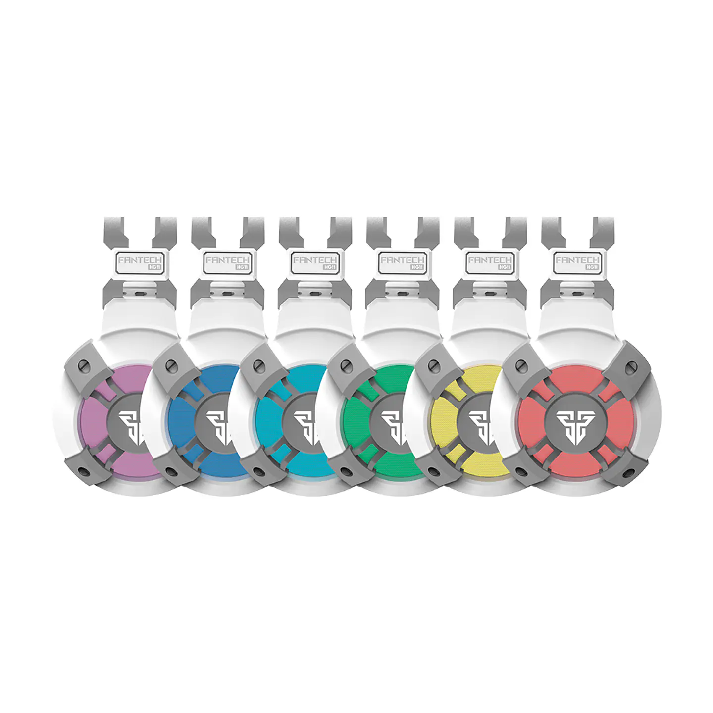 Audífono Gamer Fantech HG11 Captain 7.1 Gaming RGB, Space Ed 4