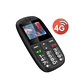 Teléfono celular Senior Adulto Mayor 4G, Dual SIM, pantalla 1.77
