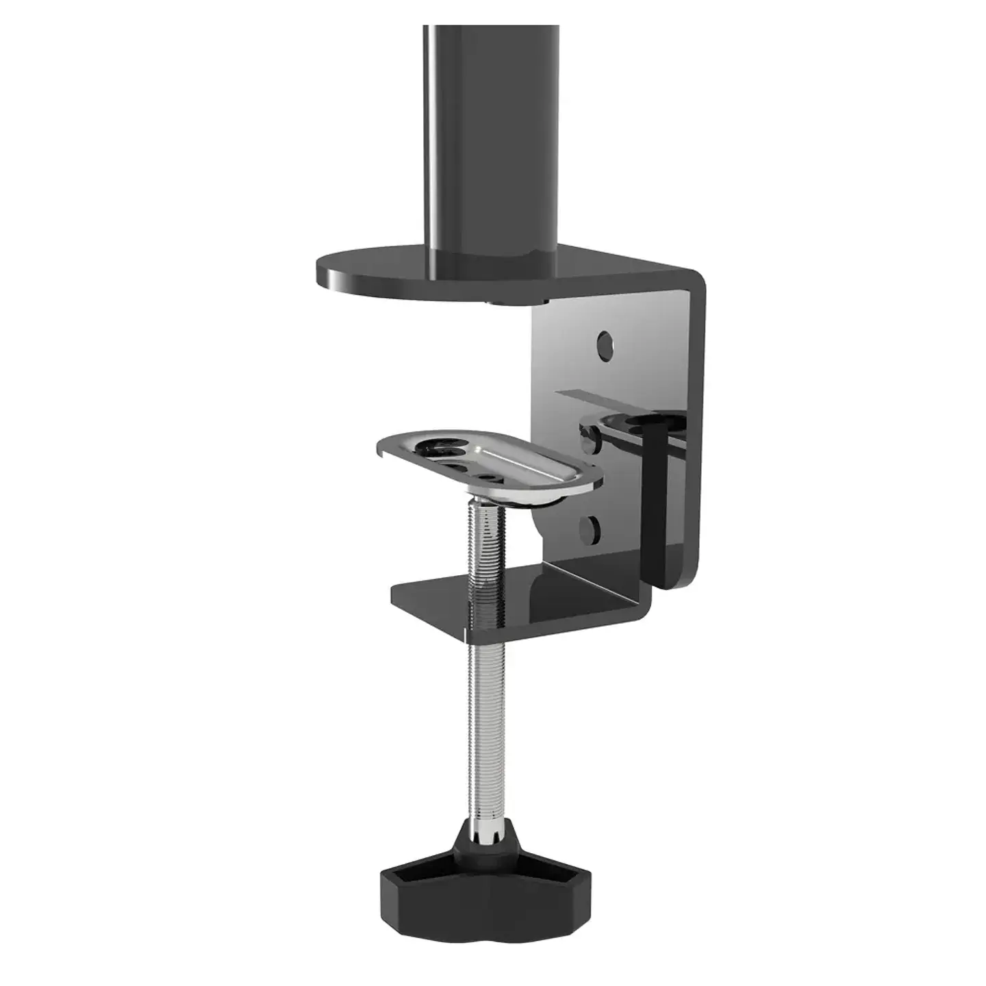 Soporte Monitor Brazo articulado, anclaje escritorio, 13