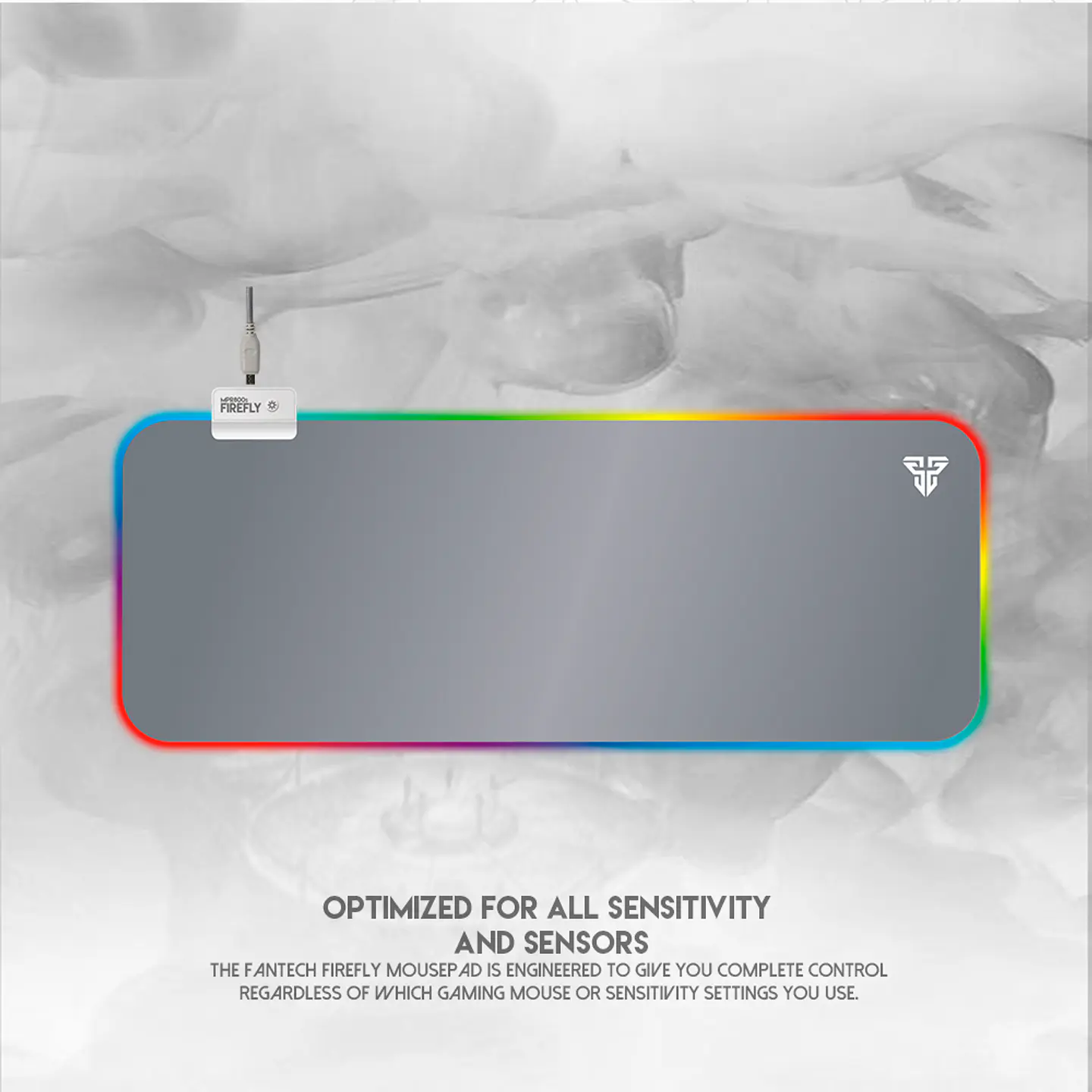 Mousepad Gamer Fantech MPR800 Firefly RGB 78X30CM Space Ed 6