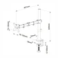Soporte Monitor Brazo articulado, anclaje escritorio, 13