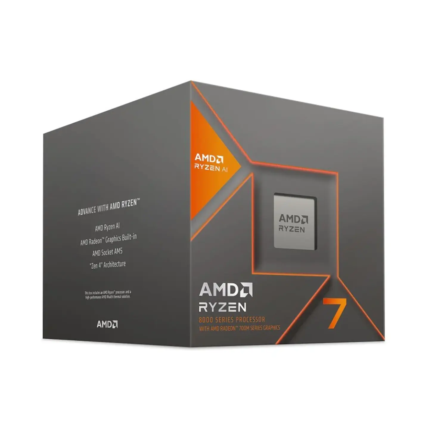 Procesador AMD Ryzen 7 8700G, 8 Nucleos, 16 Hilos, Gráficos Radeon 780M, Socket 1