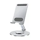 Soporte Acero Base Giratoria Para Celular iPad Tablet Vanto - Miniatura 1