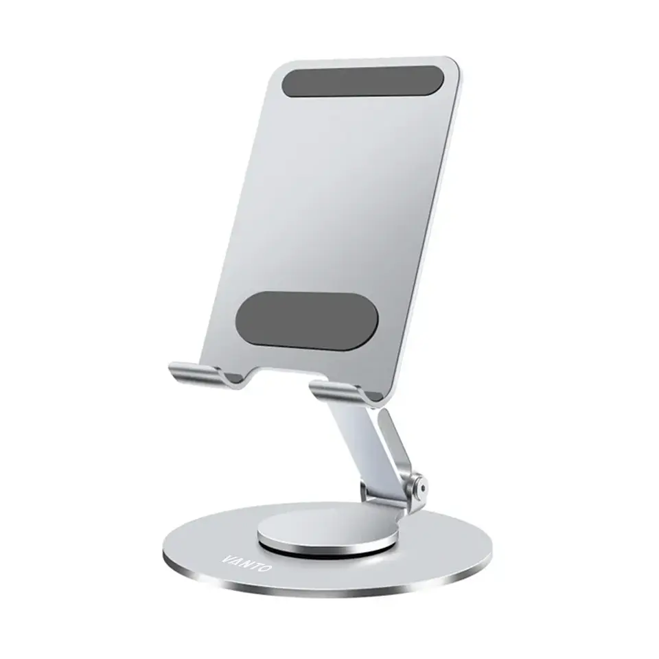Soporte Acero Base Giratoria Para Celular iPad Tablet Vanto 1
