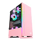 Gabinete Kronos Armor Pink, ATX, Vidrio Templado, USB 3.0 - Miniatura 1