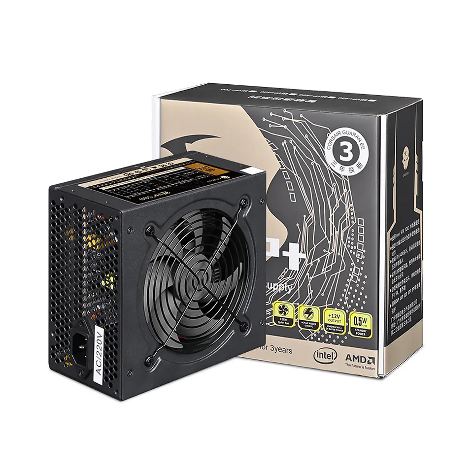 Fuente de poder WJ Coolman 500w plus bronze 1
