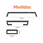Soporte Base Organizador RGB para Monitor, notebook, incluye 4 puertos USB 3.0 - Miniatura 9