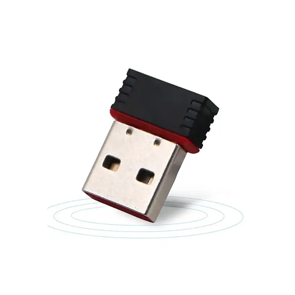 Adaptador Antena Wifi Usb, frecuencia 2.4ghz 802.11 B/g/n, velocidad 300mbps 1