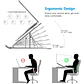 Soporte Base Alzador Acero De Macbook Air Notebook Vanto X10 - Miniatura 2