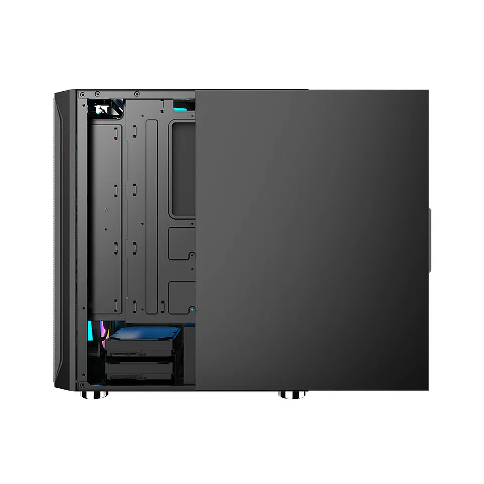 Gabinete Kronos Ice Drilling, ATX, Vidrio Templado, USB 3.0, 4 ventiladores RGB 4