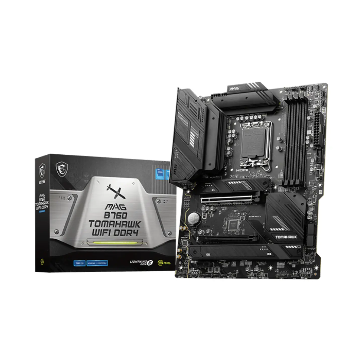 Placa Madre MSI MAG B760 Tomahawk Wifi DDR4 LGA1700 1