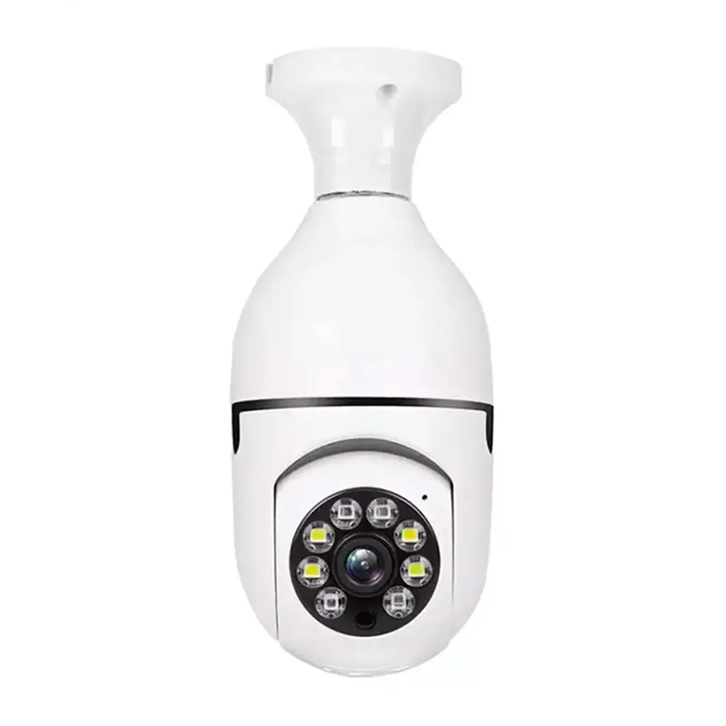 Camara Ip tipo Ampolleta Panorámica Wifi, Visión Nocturna HD 1