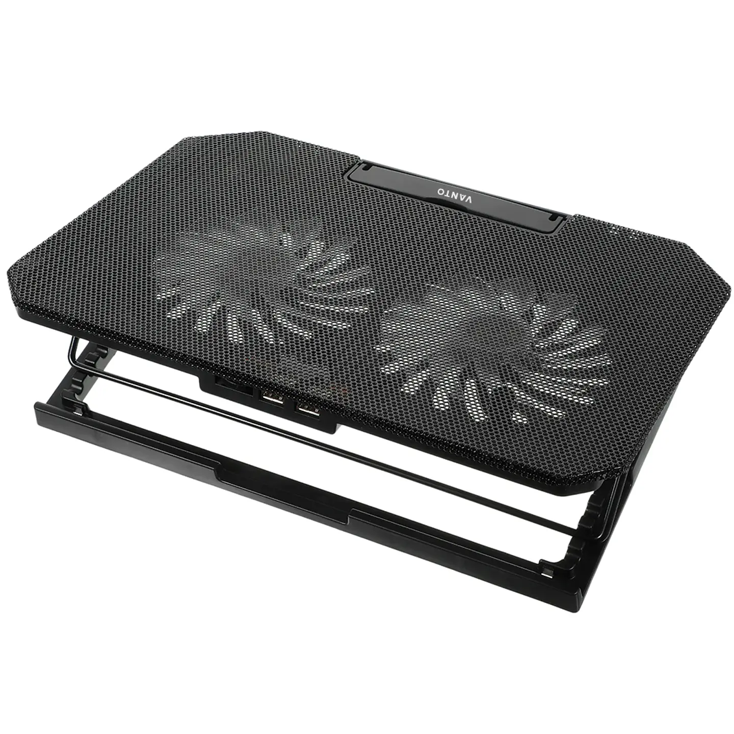 Cooler Ajustable Ventilador Potente Enfriador Notebook 2 USB 5
