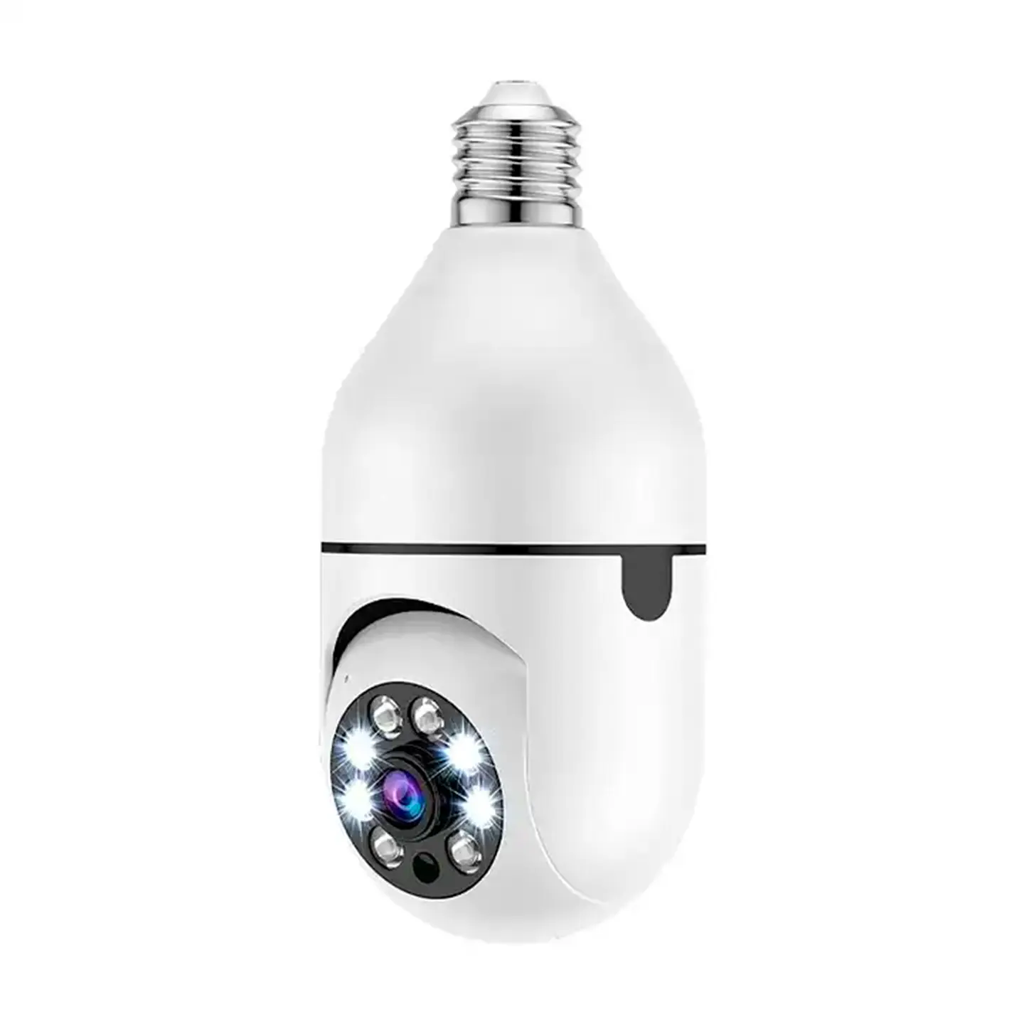 Camara Ip tipo Ampolleta Panorámica Wifi, Visión Nocturna HD 2