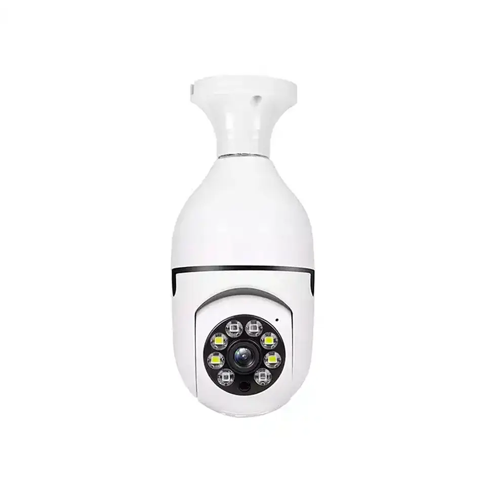 Camara Ip tipo Ampolleta Panorámica Wifi, Visión Nocturna HD 3