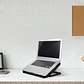 Cooler Ajustable Ventilador Potente Enfriador Notebook 2 USB - Miniatura 6