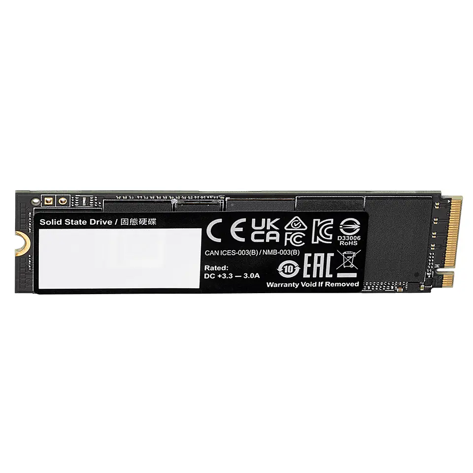 Disco Sólido SSD AORUS Gen4 7300 1 TB (NVMe M.2, hasta 7300MB/s, con Disipador) 2