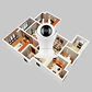 Cámara IP 360º, niñeras y mascotas, audio y visión nocturna - Miniatura 3