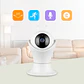 Cámara IP 360º, niñeras y mascotas, audio y visión nocturna - Miniatura 5