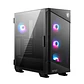 Gabinete Gamer MSI MPG VELOX 100R, Mid Tower, Vidrio Templado, ATX, m-ATX, USB-C, Negro - Miniatura 1
