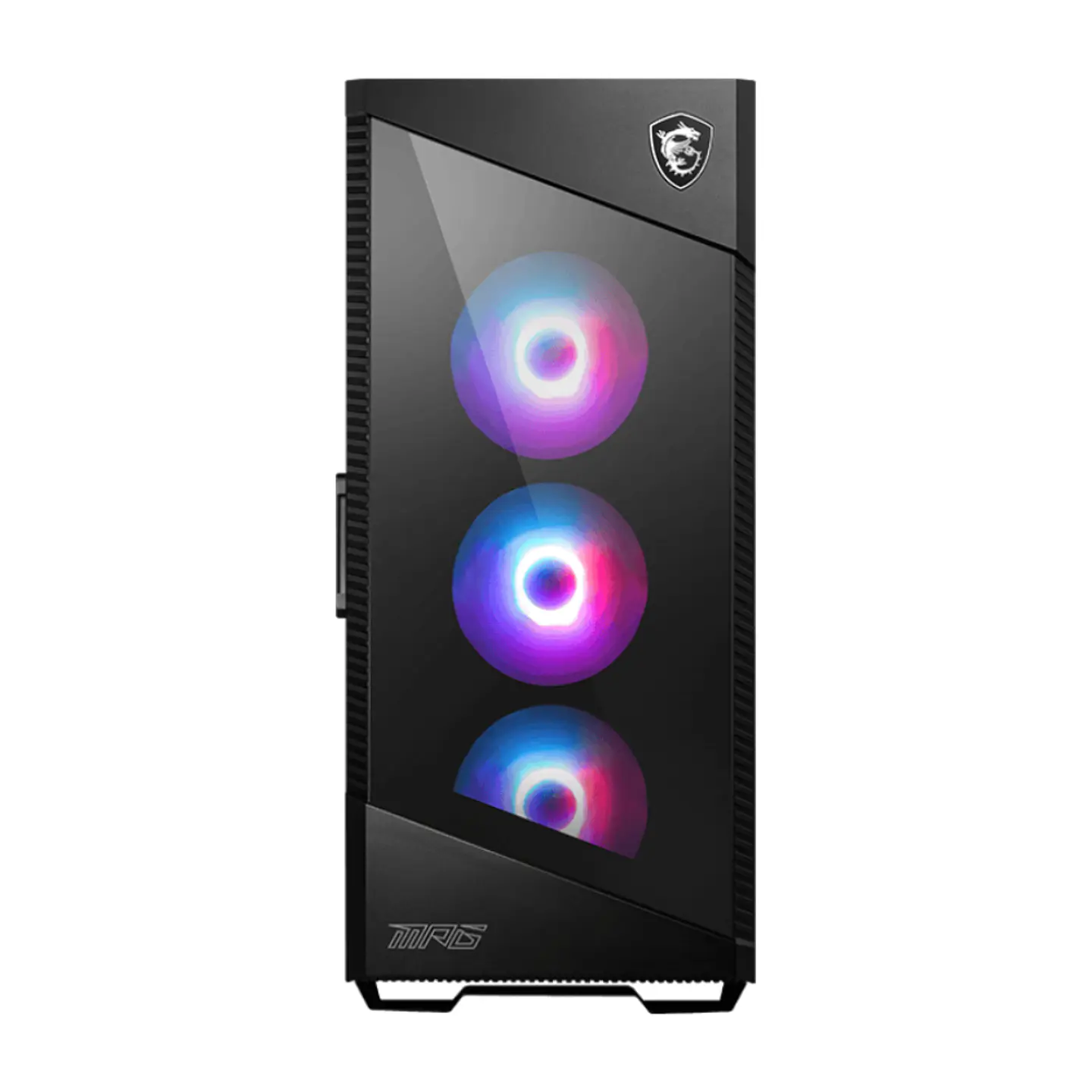 Gabinete Gamer MSI MPG VELOX 100R, Mid Tower, Vidrio Templado, ATX, m-ATX, USB-C, Negro 3