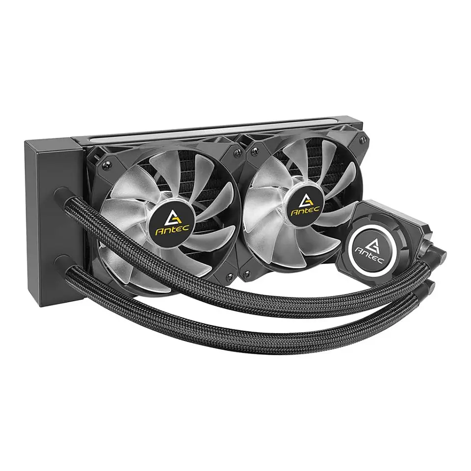 Refrigeración Líquida Antec Kühler H2O K240 RGB - Intel/AMD, PWM, 120mm x2, PTFE 2