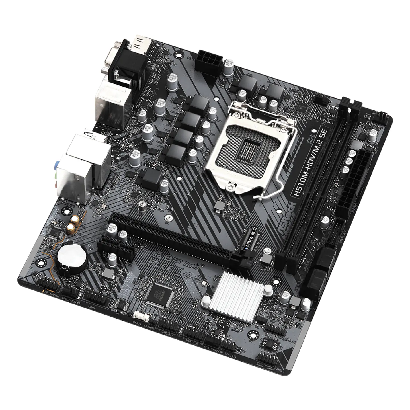 Placa Madre ASRock H510M-HDV/M.2 SE, LGA1200, DDR4, Intel 10º y 11º generación 4