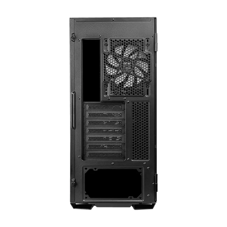 Gabinete Gamer MSI MPG VELOX 100R, Mid Tower, Vidrio Templado, ATX, m-ATX, USB-C, Negro 6